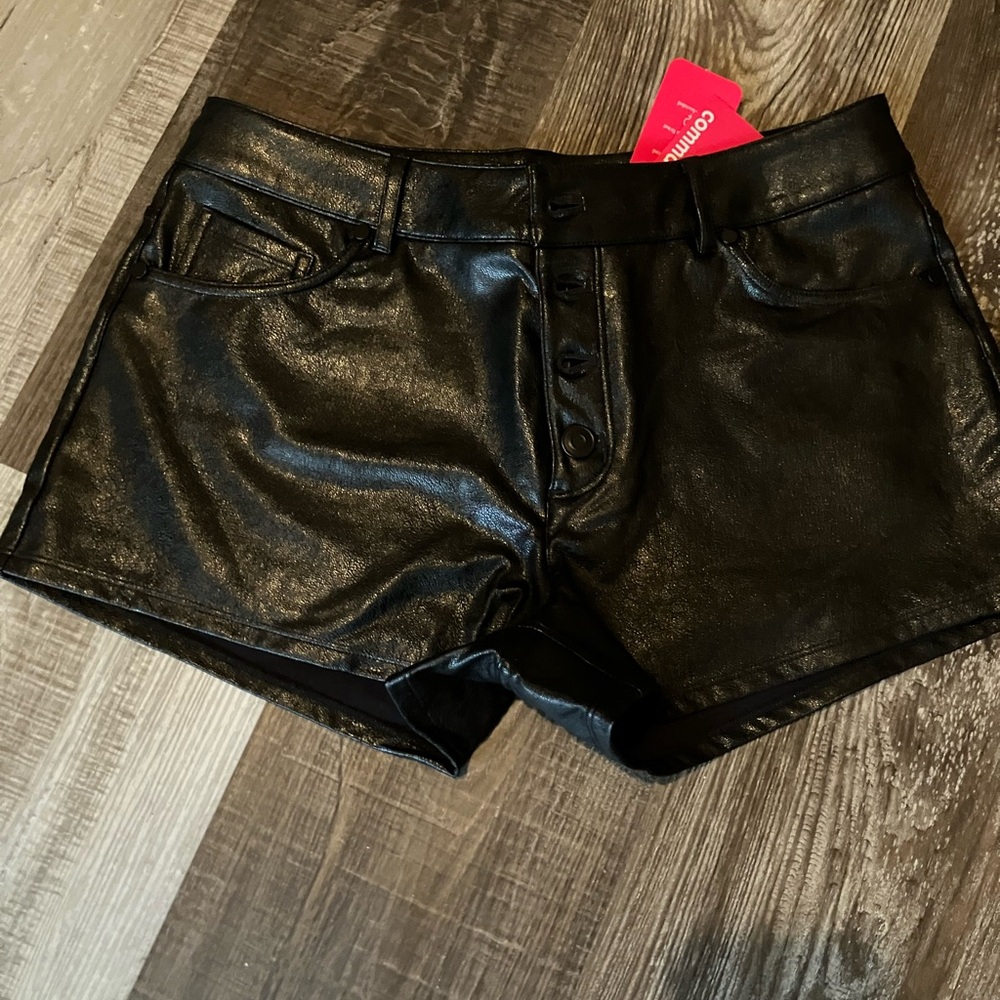 Comando brand new with tags size small black leather